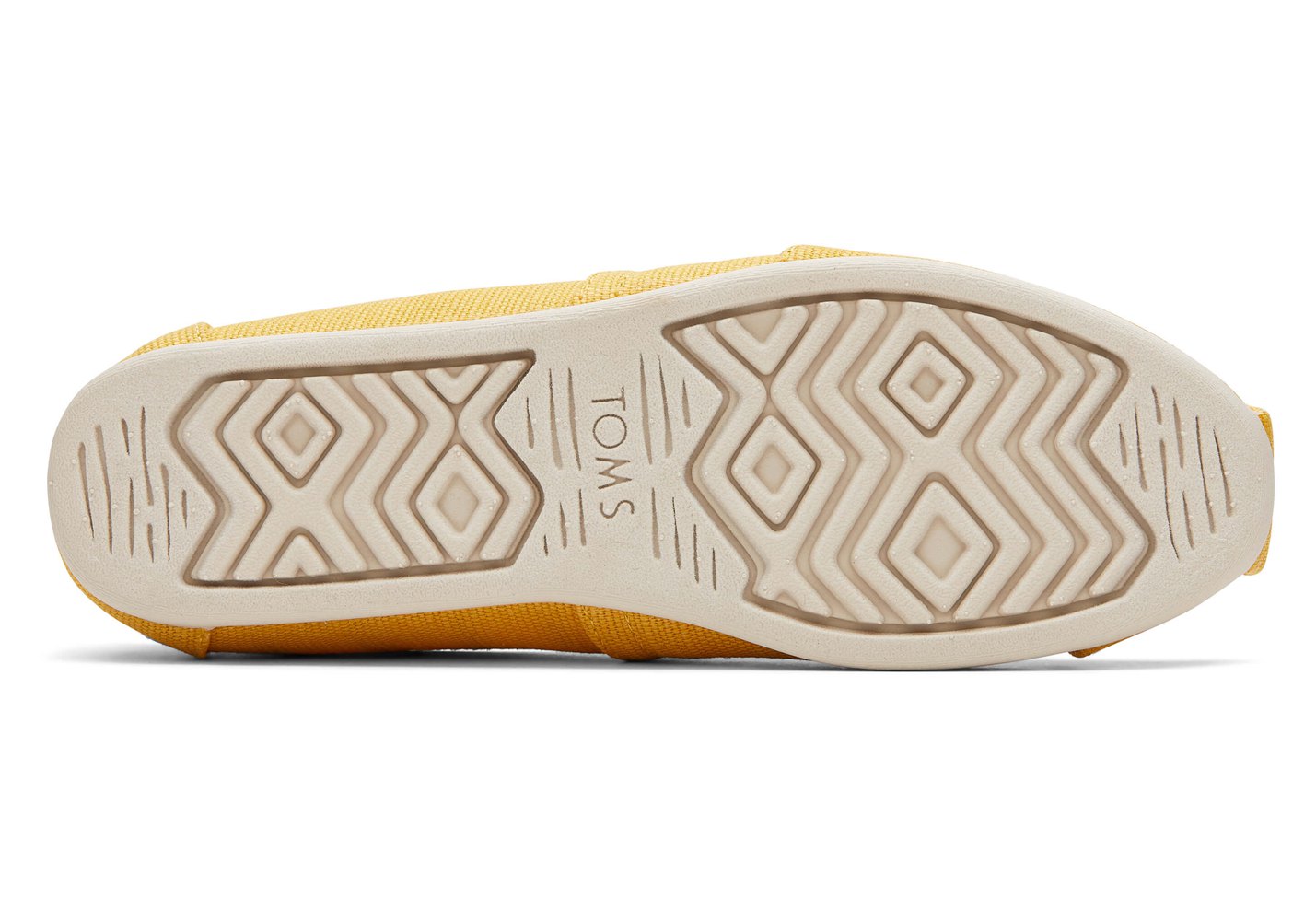 Toms Alpargata Heritage Canvas Espadrille Yellow - Womens - 26547-KEQC